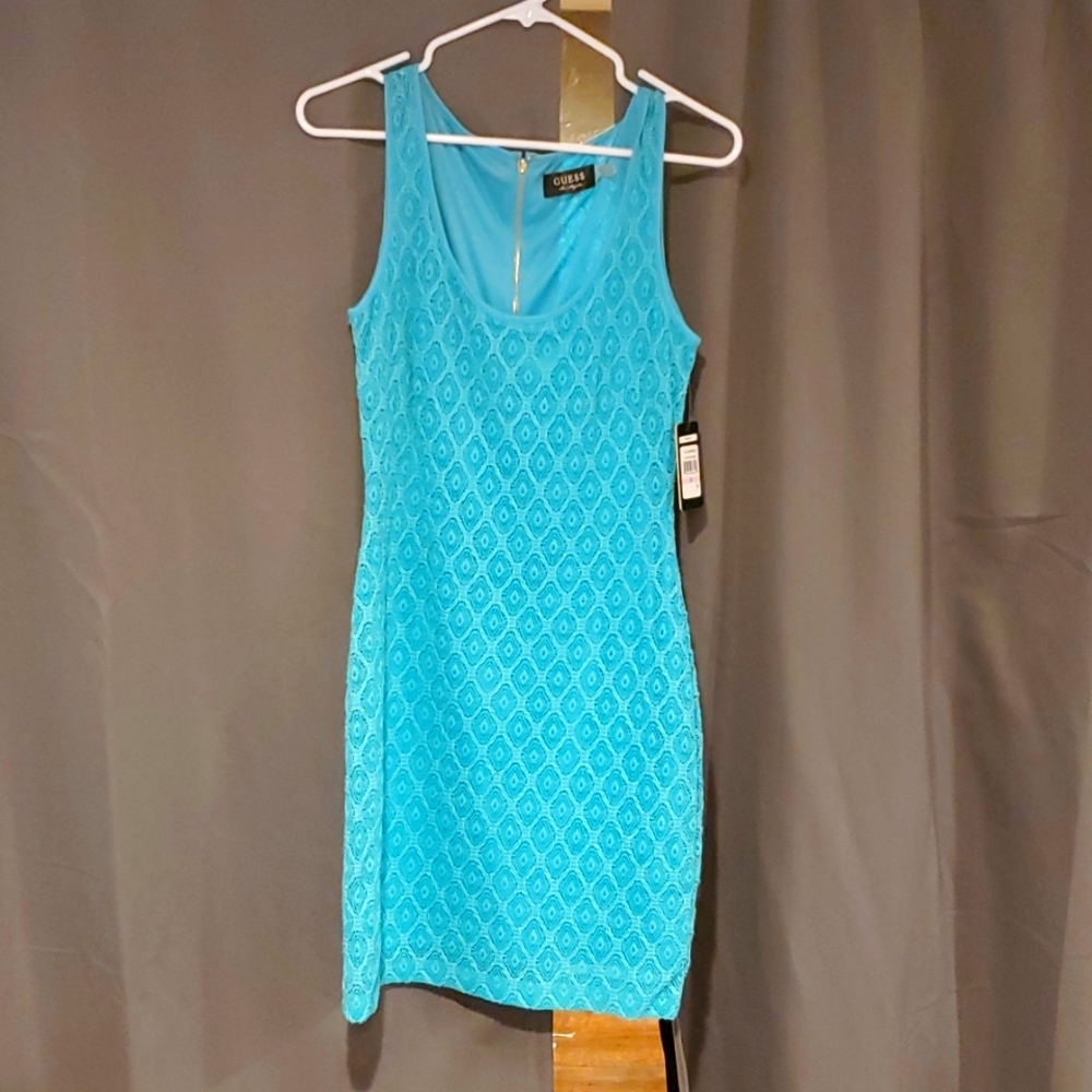 Teal Guess dress